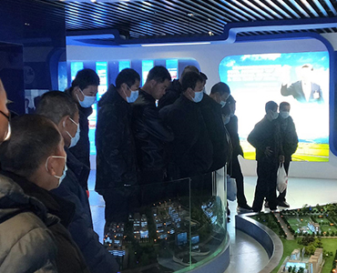 壽光中農(nóng)三陽(yáng)栗健核心客戶(hù)到集團(tuán)參觀學(xué)習(xí)